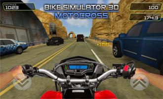 Bike Simulator 3D - MotoCross Affiche