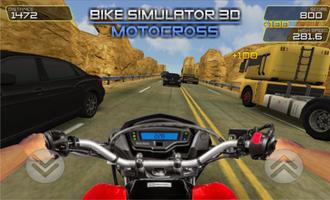 Bike Simulator 3D - MotoCross capture d'écran 1