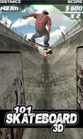 101 Skateboard Racing 3D capture d'écran 2
