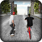 SKATE vs BMX 3D icono