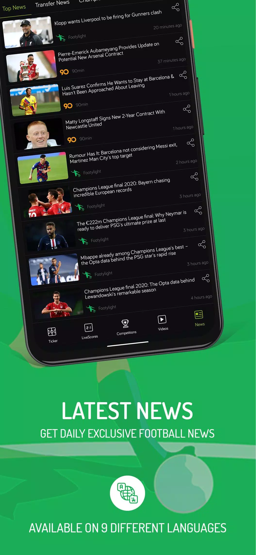 Footylight - Football Highlights & Livescore APK for Android Download