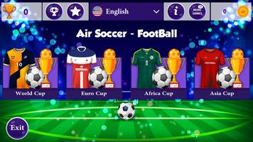 air soccer ball poster
