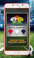 2 Schermata Football Jersey Maker: Name on