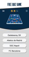 Gess the champions league 2020 football club Poster