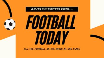 Poster Football Today: football scores, football results