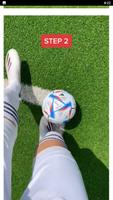 Voetbal trickshot training-poster