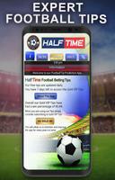 Half Time football betting tip Screenshot 1