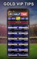 برنامه‌نما Half Time football betting tip عکس از صفحه