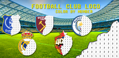 Football Logo Coloring By Number Pixel Art Apk 110