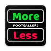More Or Less Footballers Quiz