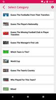 Football Quiz - Guess the Soccer Players & Teams 截图 2