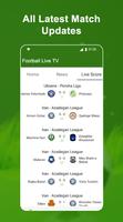 1 Schermata Live Football TV