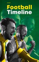 Football Timeline Plakat