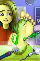 foot care games Surgery Doctor plakat