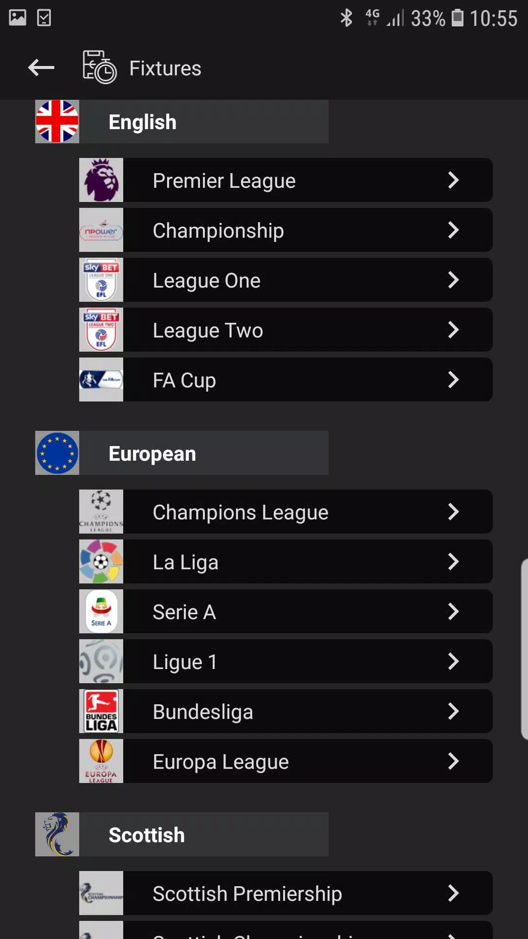 FootLive - live football Score APK for Android Download