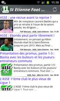 Saint-Etienne Foot News capture d'écran 2