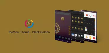fooViewTheme - Black Golden