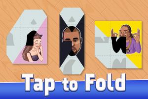 Paper Fold Affiche