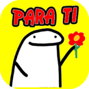 APK flork stickers and roses Gif