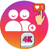 Abonnés 4K - followers et likes pour Instagram