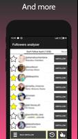 Followers Analyzer - Follow Tracker ảnh chụp màn hình 1