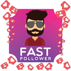 real followers, likes for insta # increase & gain icône