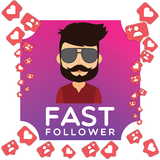 real followers, likes for insta # increase & gain آئیکن