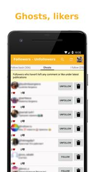 Followers - Unfollowers screenshot 1