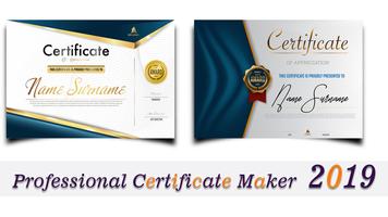 Certificate Maker editor creater app 스크린샷 2