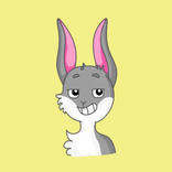 WAStickerApps cool bunny and cute rabbit stickers