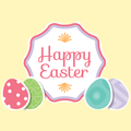 Happy Easter Stickers for What