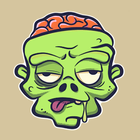 Zombie Stickers WAStickerApps  ícone