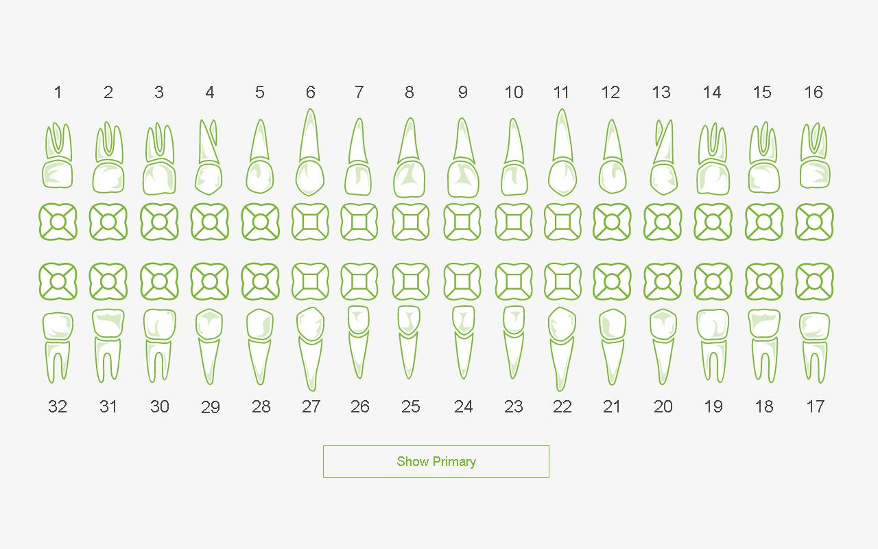 Dental Color Chart