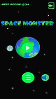 Space monster Affiche