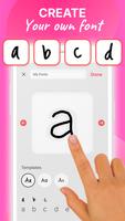 FontZ - Amazing Custom Fonts تصوير الشاشة 1