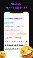 Font Keyboard: Fonte de Letras imagem de tela 1