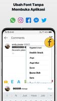 App Keyboard Pengubah Font screenshot 3
