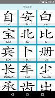 Learn to Write Chinese Words Plakat