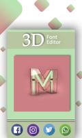 3D Font Editor Artwiz Effects capture d'écran 1