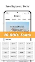 Font Keyboard: Text Fonts+-poster