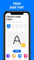 Fontmaker - Draw To Make Fonts capture d'écran 2