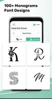 برنامه‌نما Fonts for Cricut عکس از صفحه
