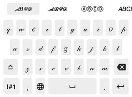 Fonts Keyboard capture d'écran 1