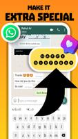 Fonts Keyboard: Cool font 2022 captura de pantalla 1