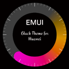 Black Theme for Huawei أيقونة