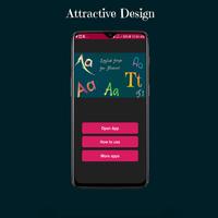 Stylish Fonts for Huawei Affiche