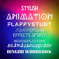 Stylish Fonts پوسٹر