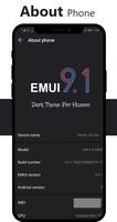 Dark Emui 9.1 Theme تصوير الشاشة 3