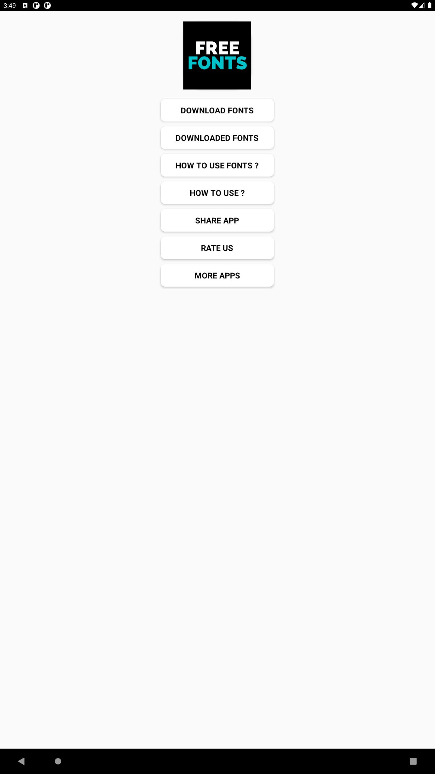 F Fonts - Fonts Installer Apk For Android Download