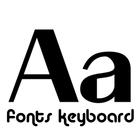 ikon Fonts Keyboard : Fonts, Emojis